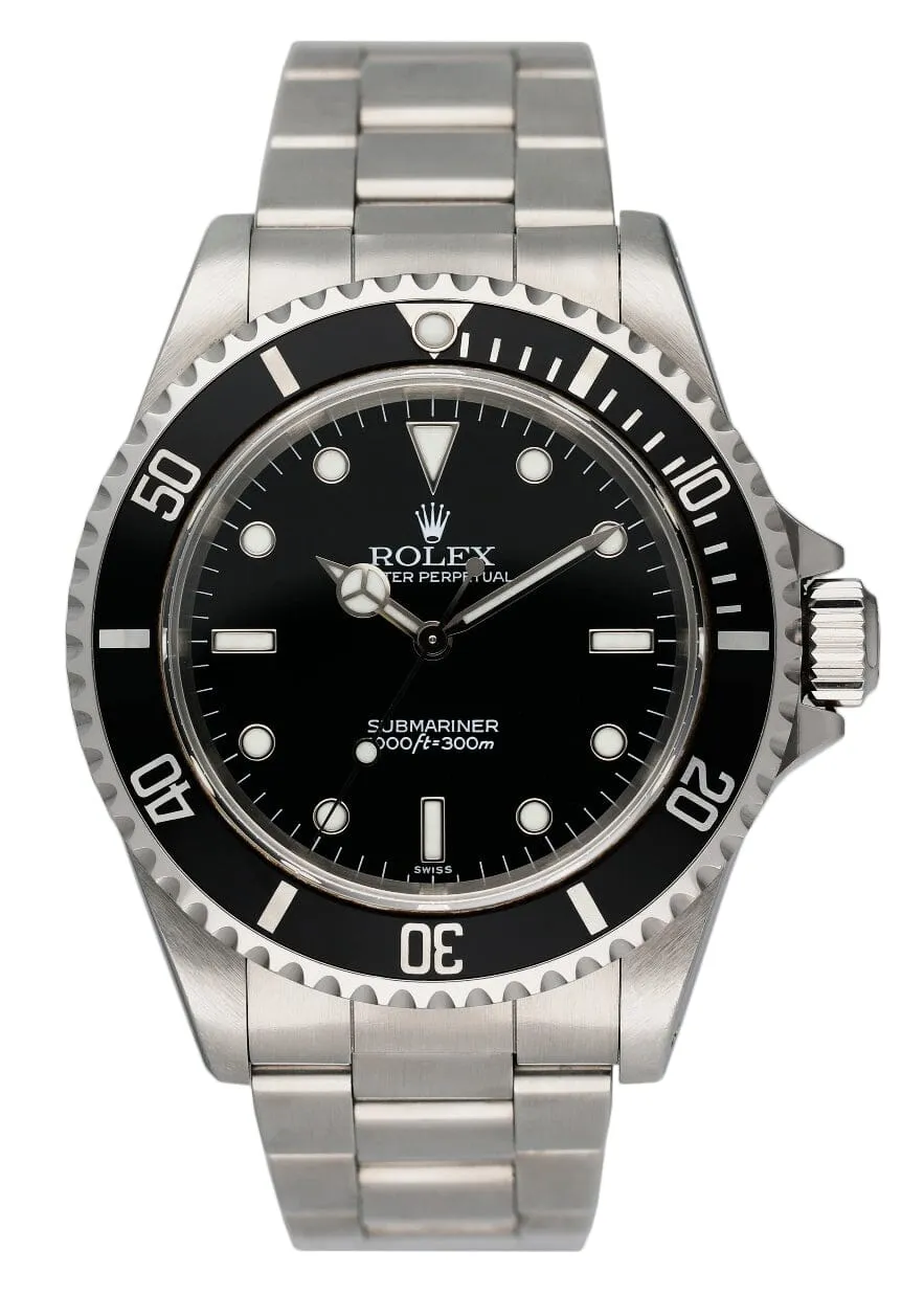 Rolex Submariner 14060 No Date Mens Watch
