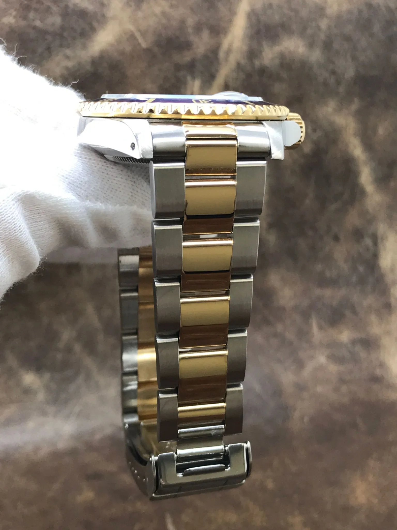 Rolex Submariner Date with B&P 16613 Blue Dial Automatic Men's Watch