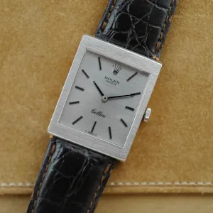 Rolex White Gold Cellini Watch Ref. 4014 (New Arrival)