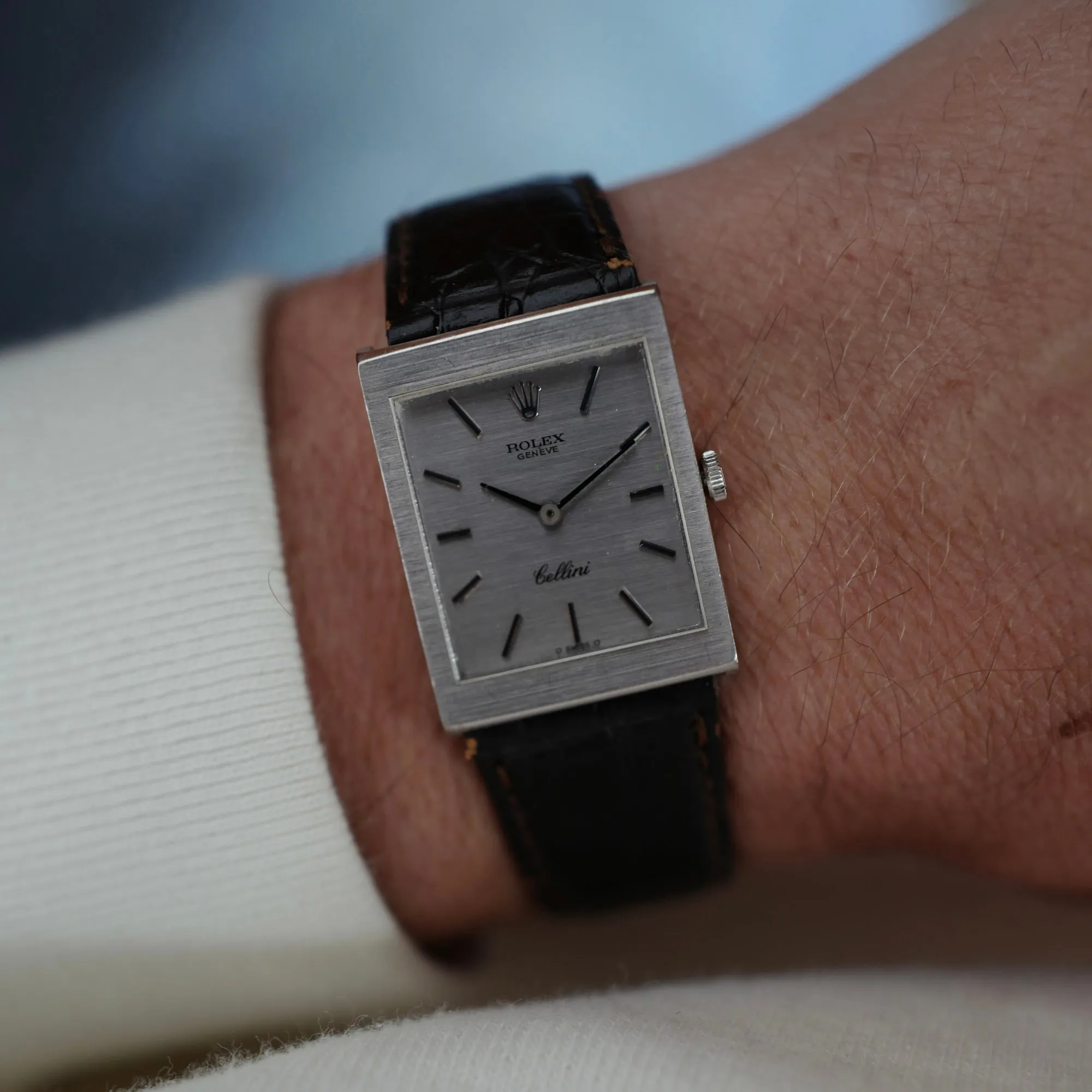 Rolex White Gold Cellini Watch Ref. 4014 (New Arrival)