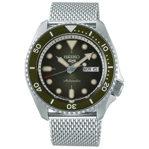SEIKO 5 Sports Suits Style Vintage Green Ref. SBSA019/SRPD75K1 watch made in japan