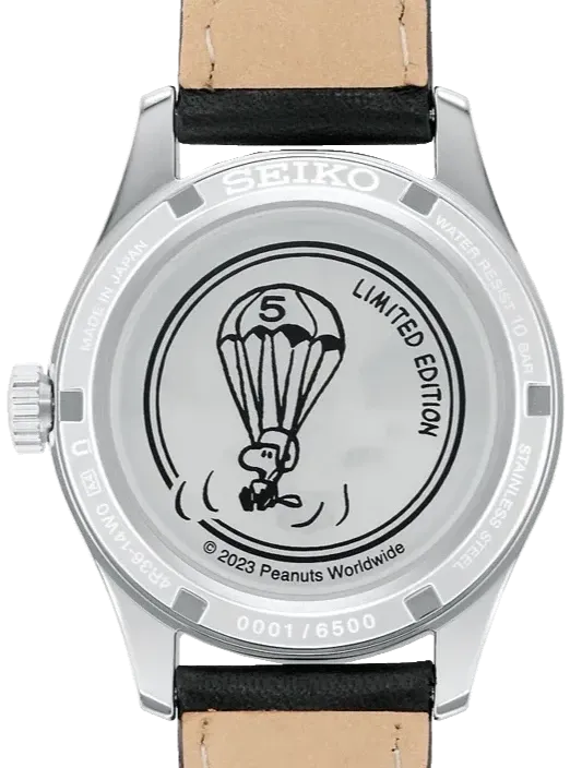 Seiko X PEANUTS 5 Sports 55th Anniversary SKX Sense Style Limited Edition SBSA235