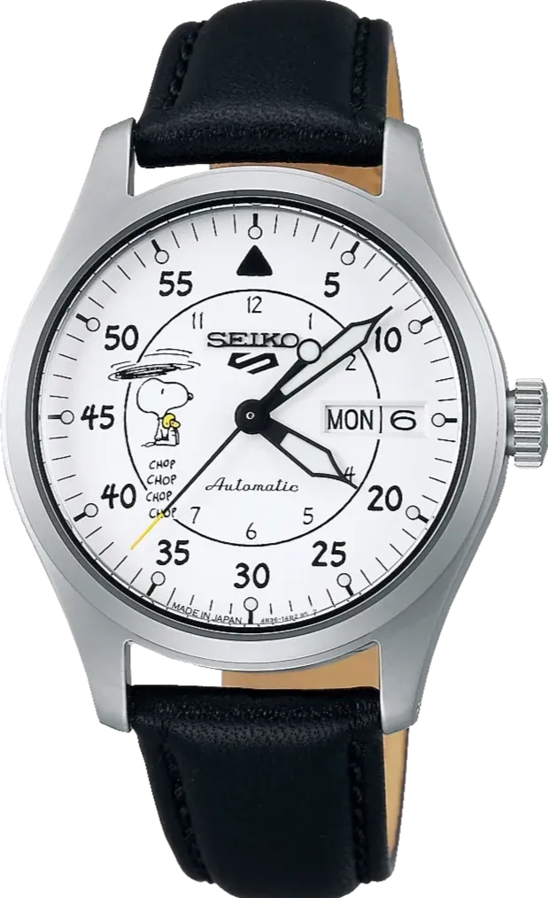 Seiko X PEANUTS 5 Sports 55th Anniversary SKX Sense Style Limited Edition SBSA235