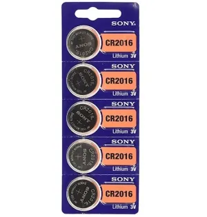 Sony CR2016 Lithium Coin Battery