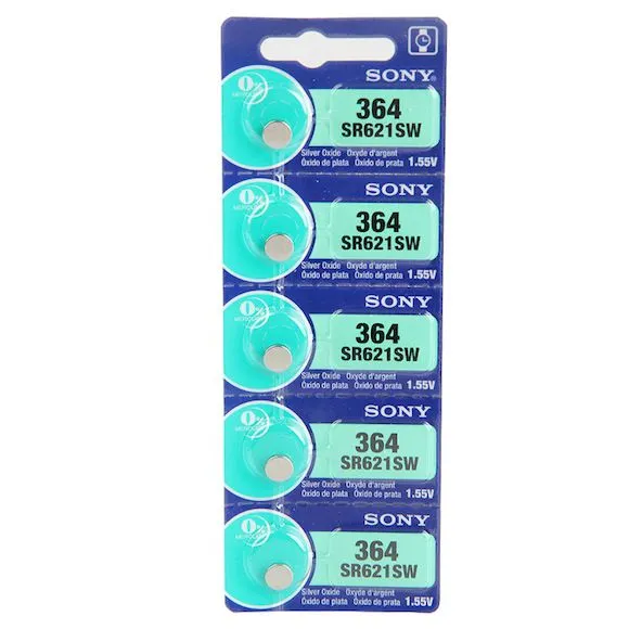 Sony SR621SW (364) Silver Oxide Battery
