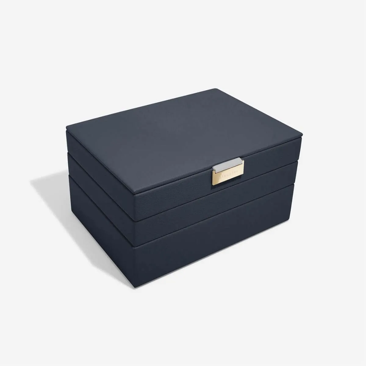 Stackers Classic Jewellery Box (Set) - Pebble Navy