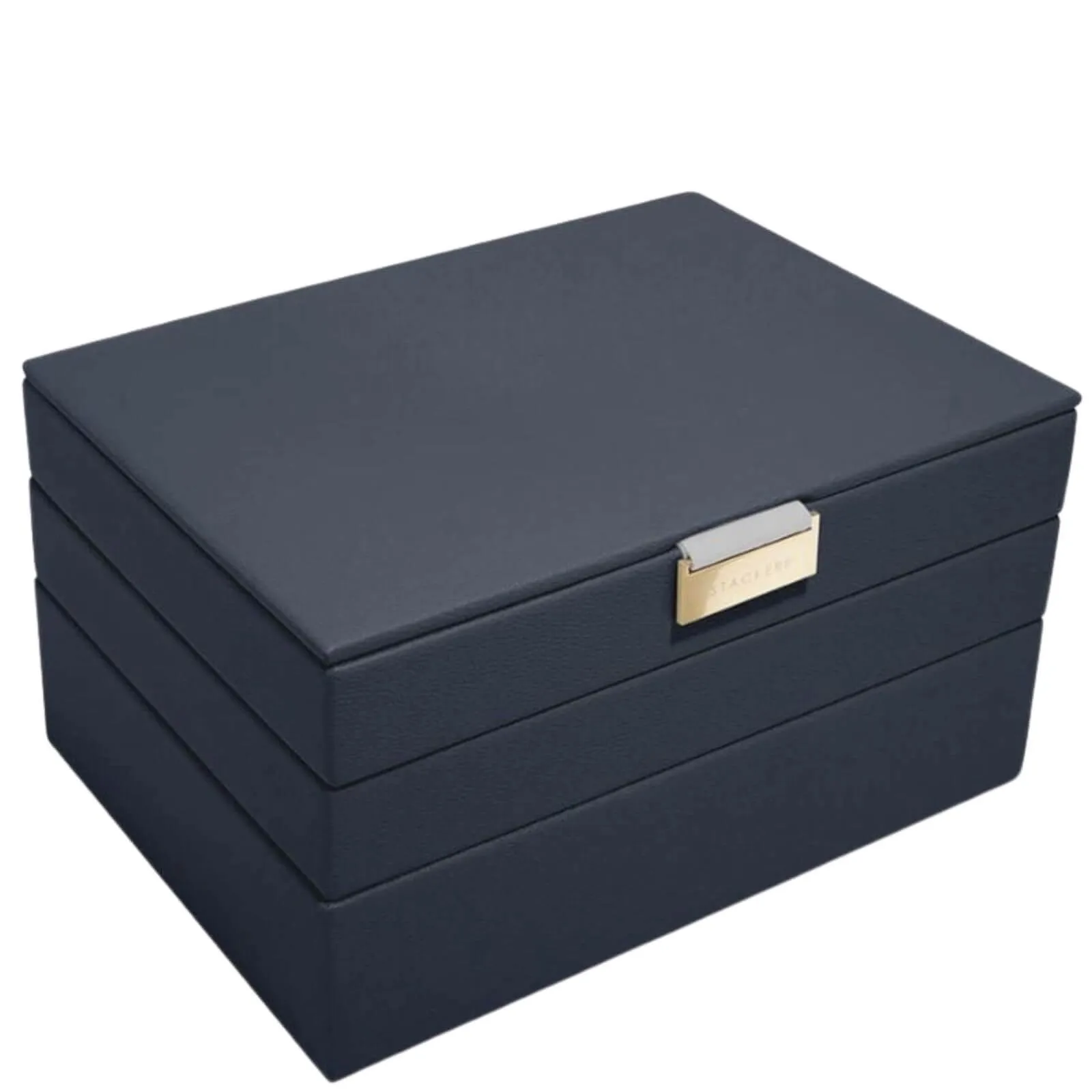 Stackers Classic Jewellery Box (Set) - Pebble Navy