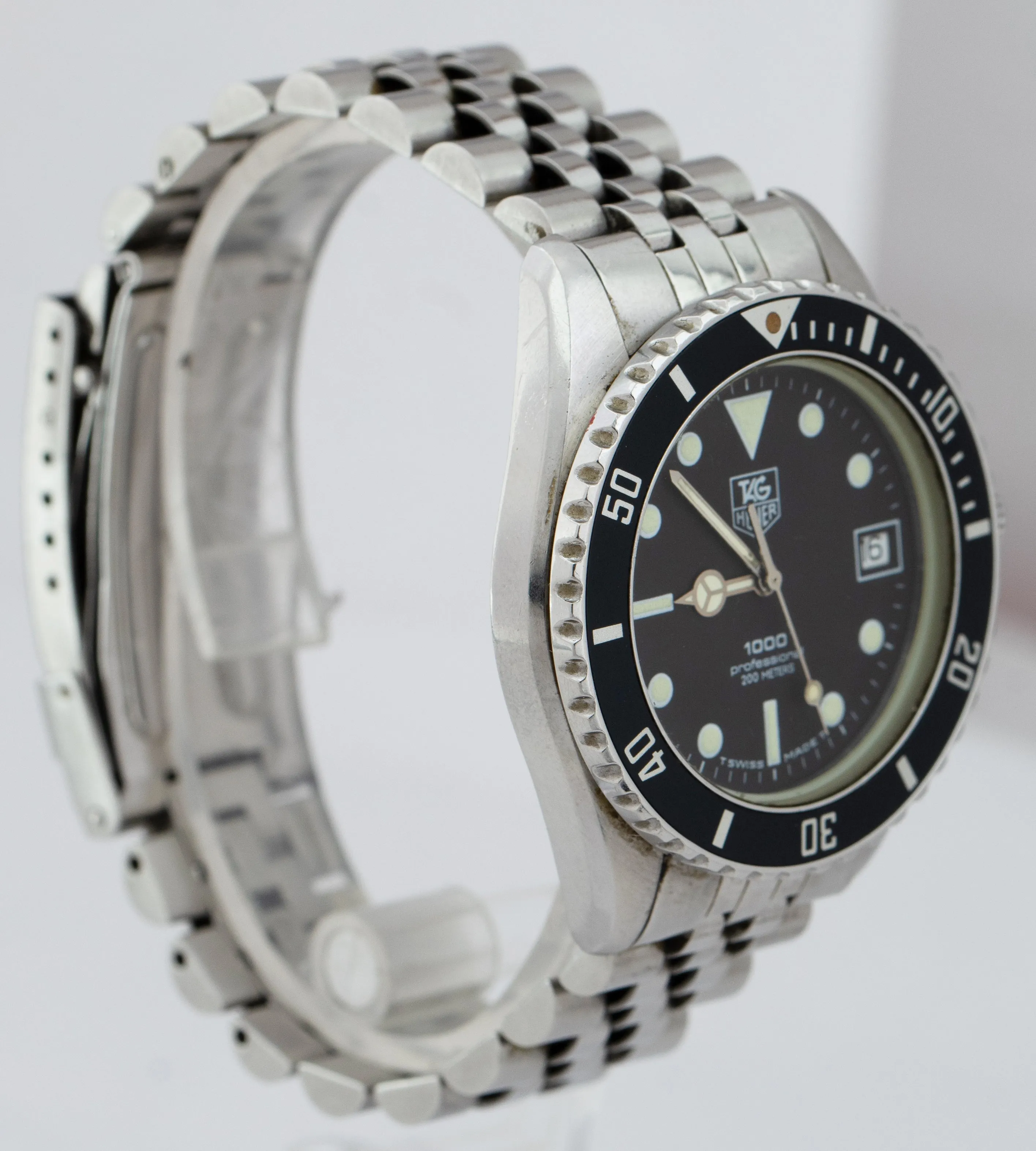 Tag Heuer 1000 Professional Stainless Steel Dive Date Quartz Watch 980.013B