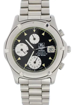 Tag Heuer 2000 Professional 262.006 Divers Watch