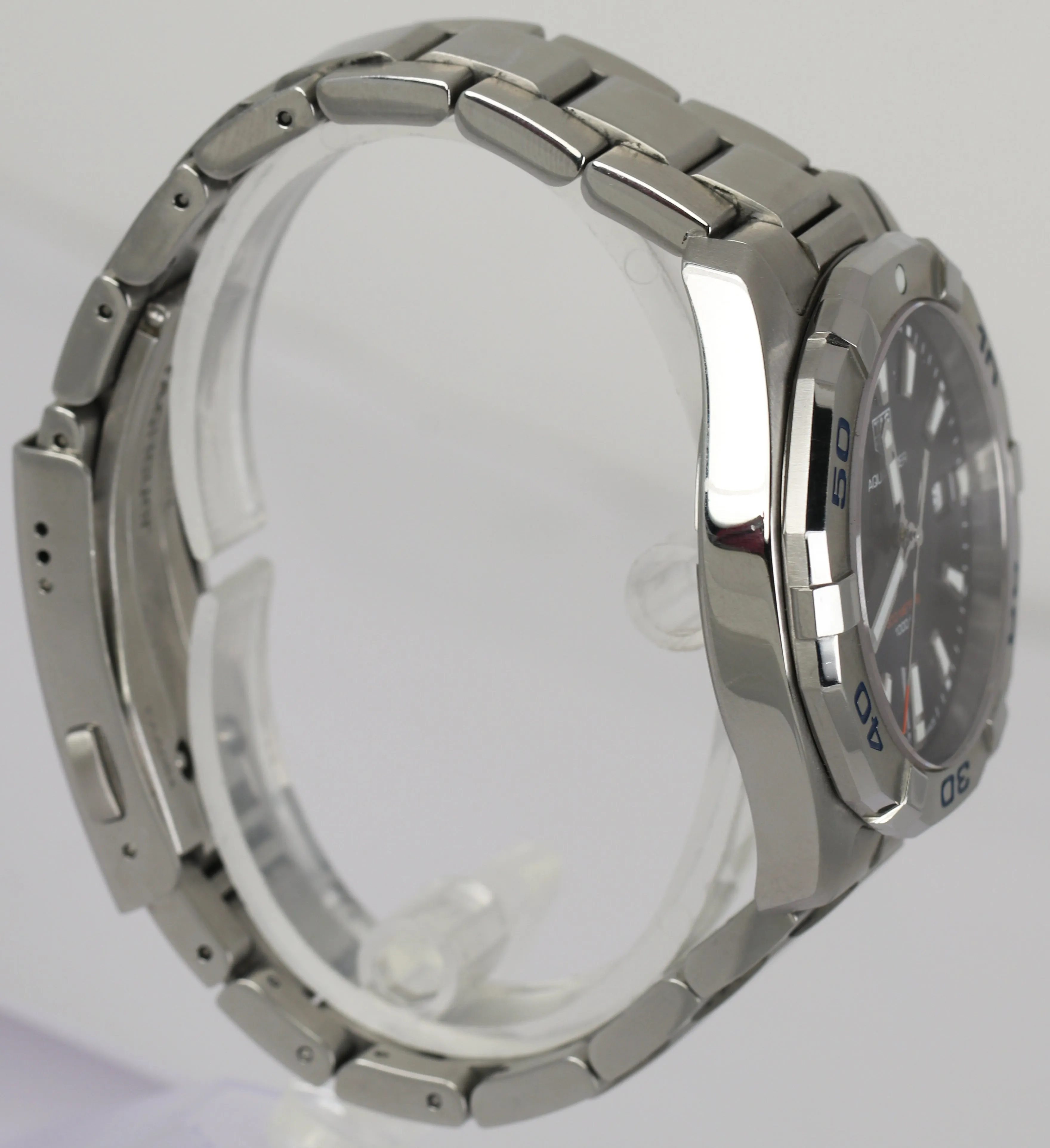 TAG Heuer Aquaracer Blue Stainless Steel Date 41mm Quartz Watch WBD1112.BA0928