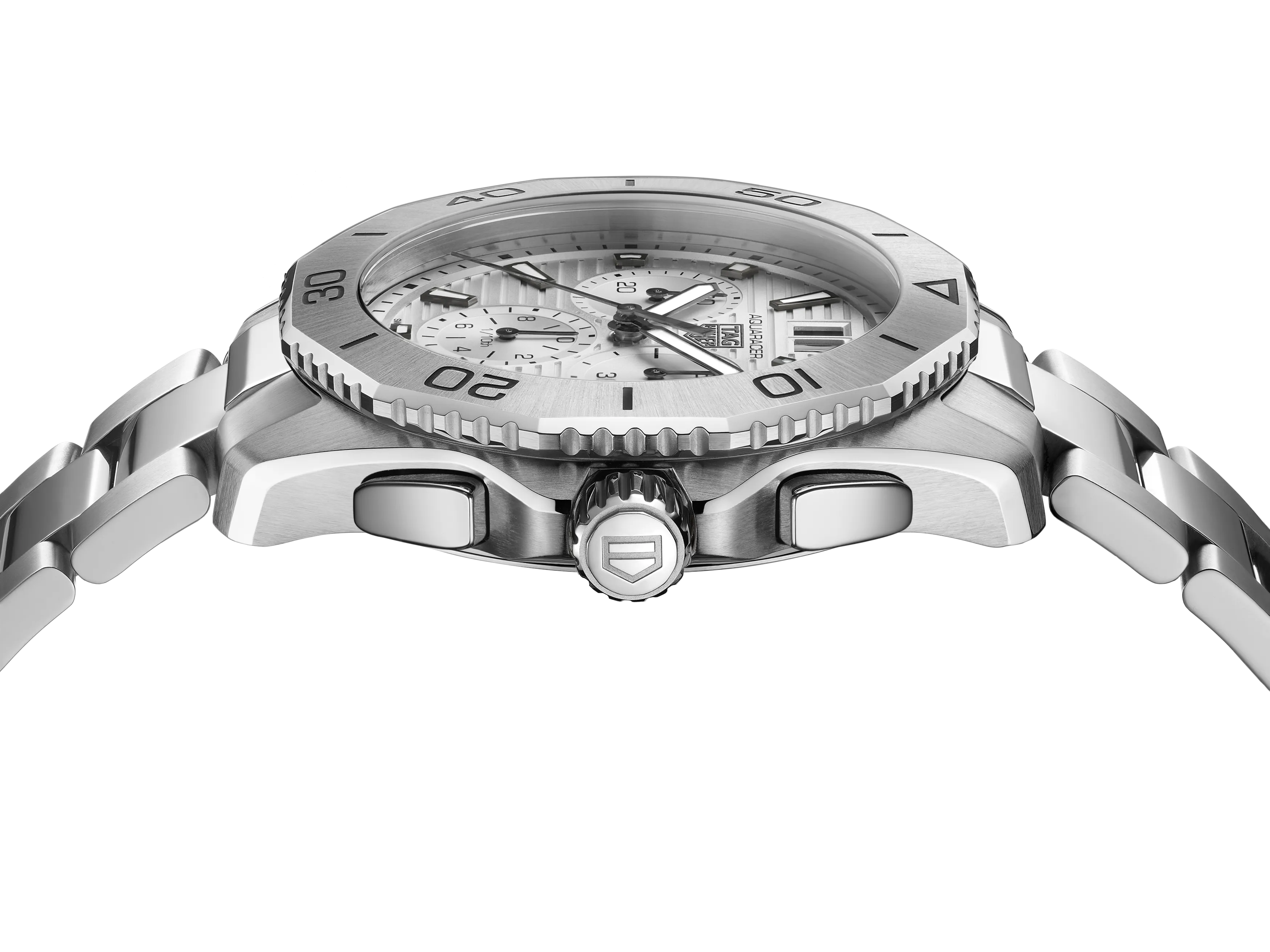 TAG Heuer Aquaracer Professional 200 Date Watch with Grey Dial