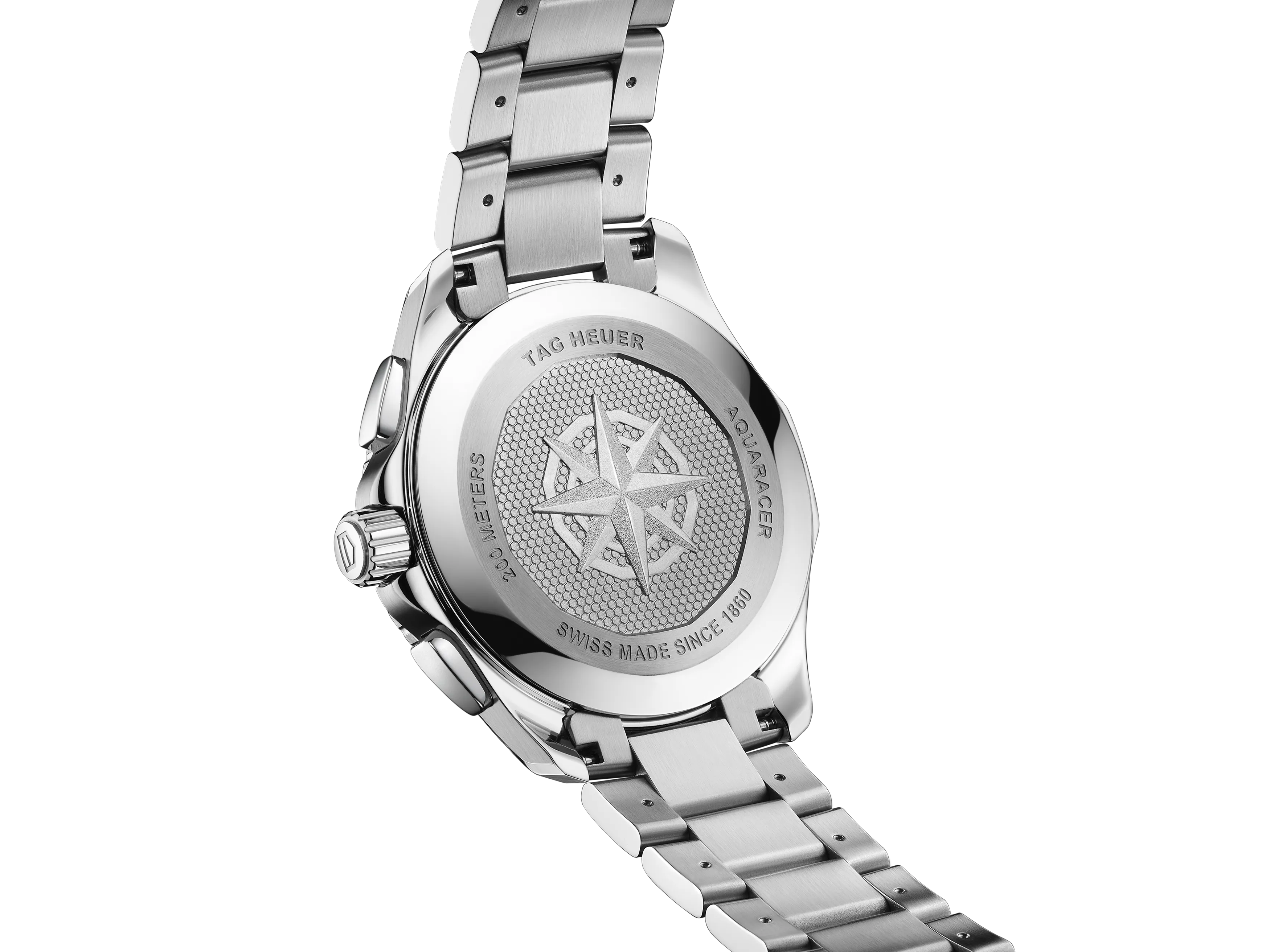 TAG Heuer Aquaracer Professional 200 Date Watch with Grey Dial