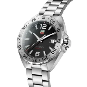 TAG Heuer Black Dial and Steel Bezel 41mm Formula 1 Watch