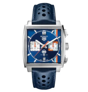 TAG Heuer Men's Monaco X Gulf Iconic Watch