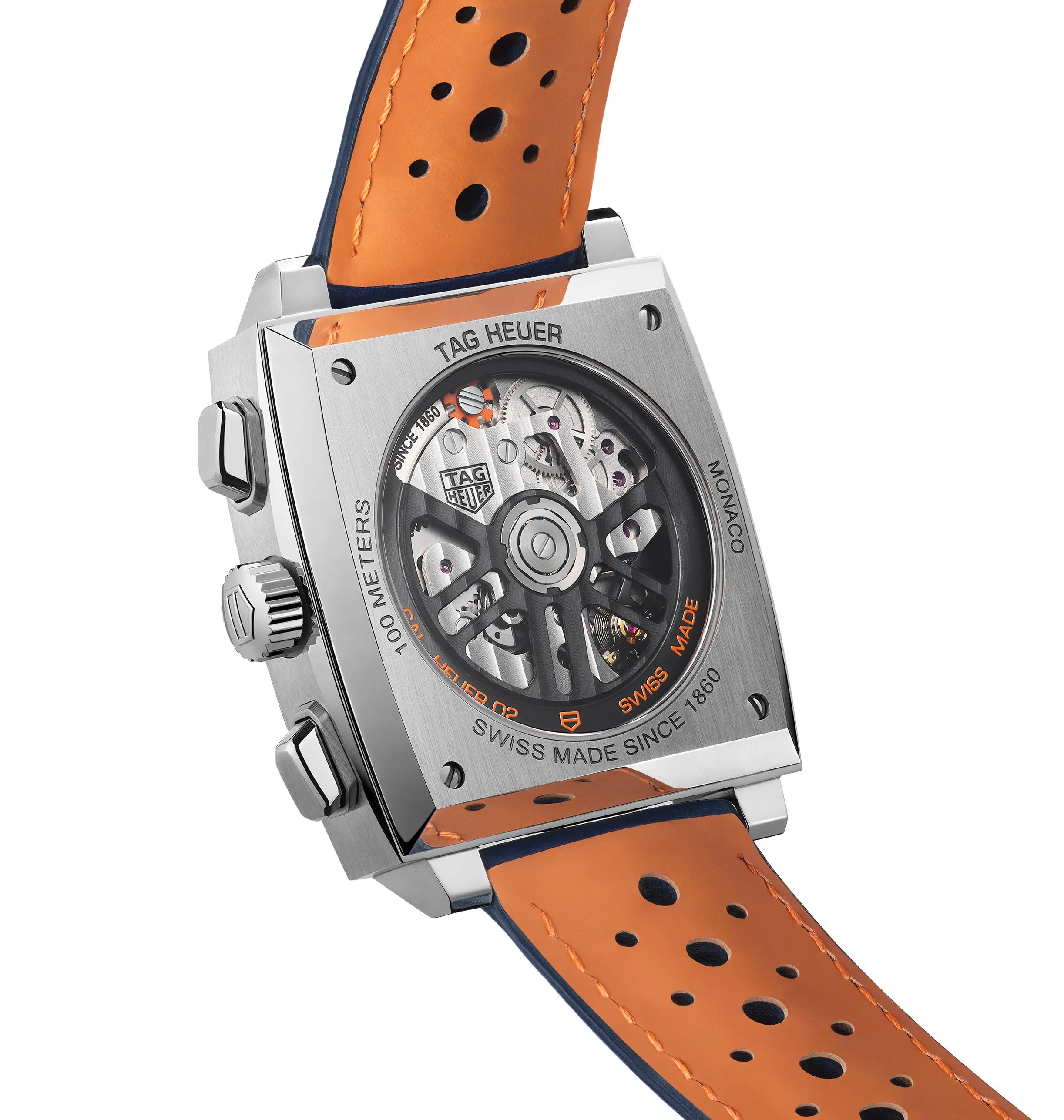 TAG Heuer Men's Monaco X Gulf Iconic Watch