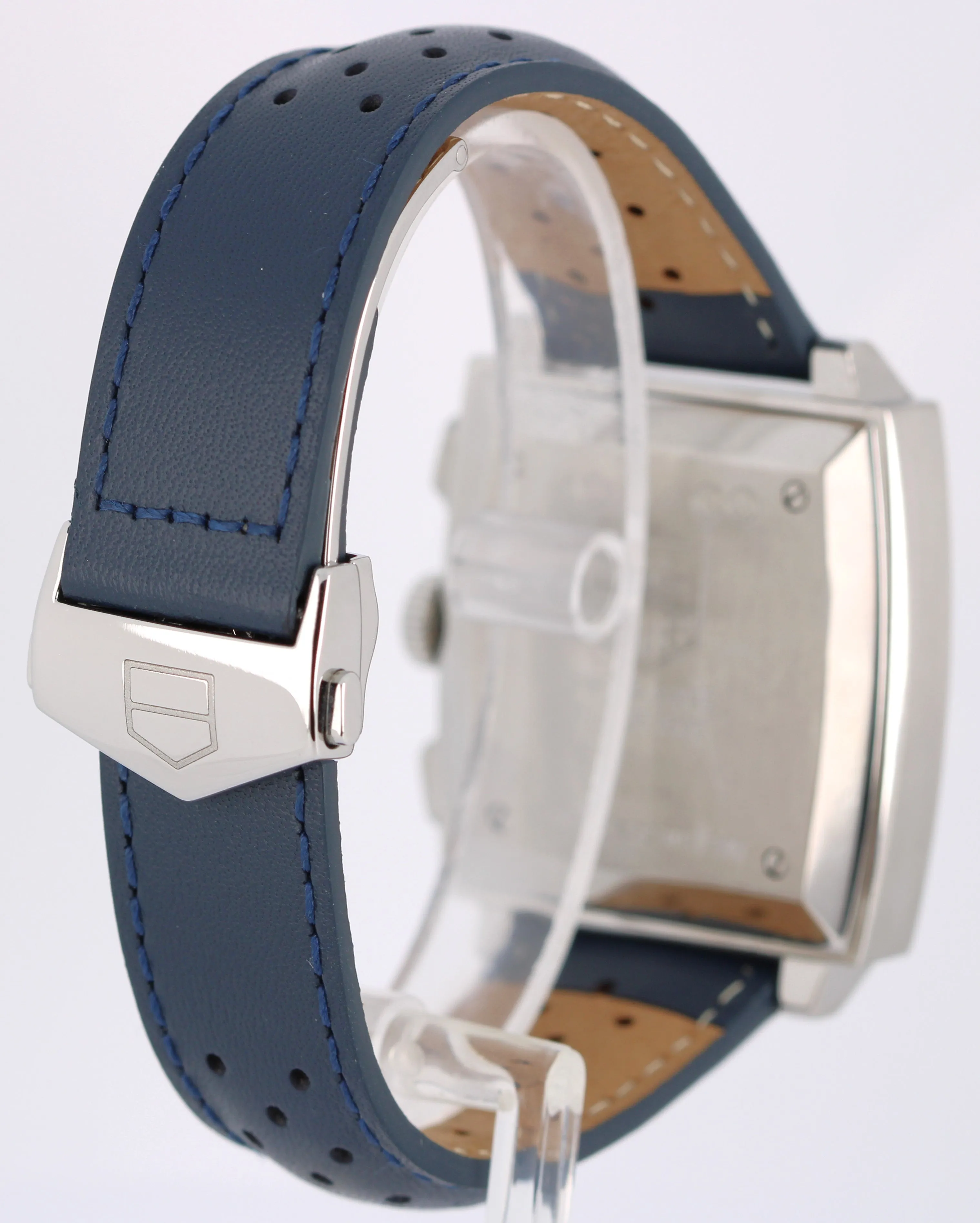 Tag Heuer Monaco Steve McQueen Chronograph Steel Blue 38mm CW2113-0 Watch