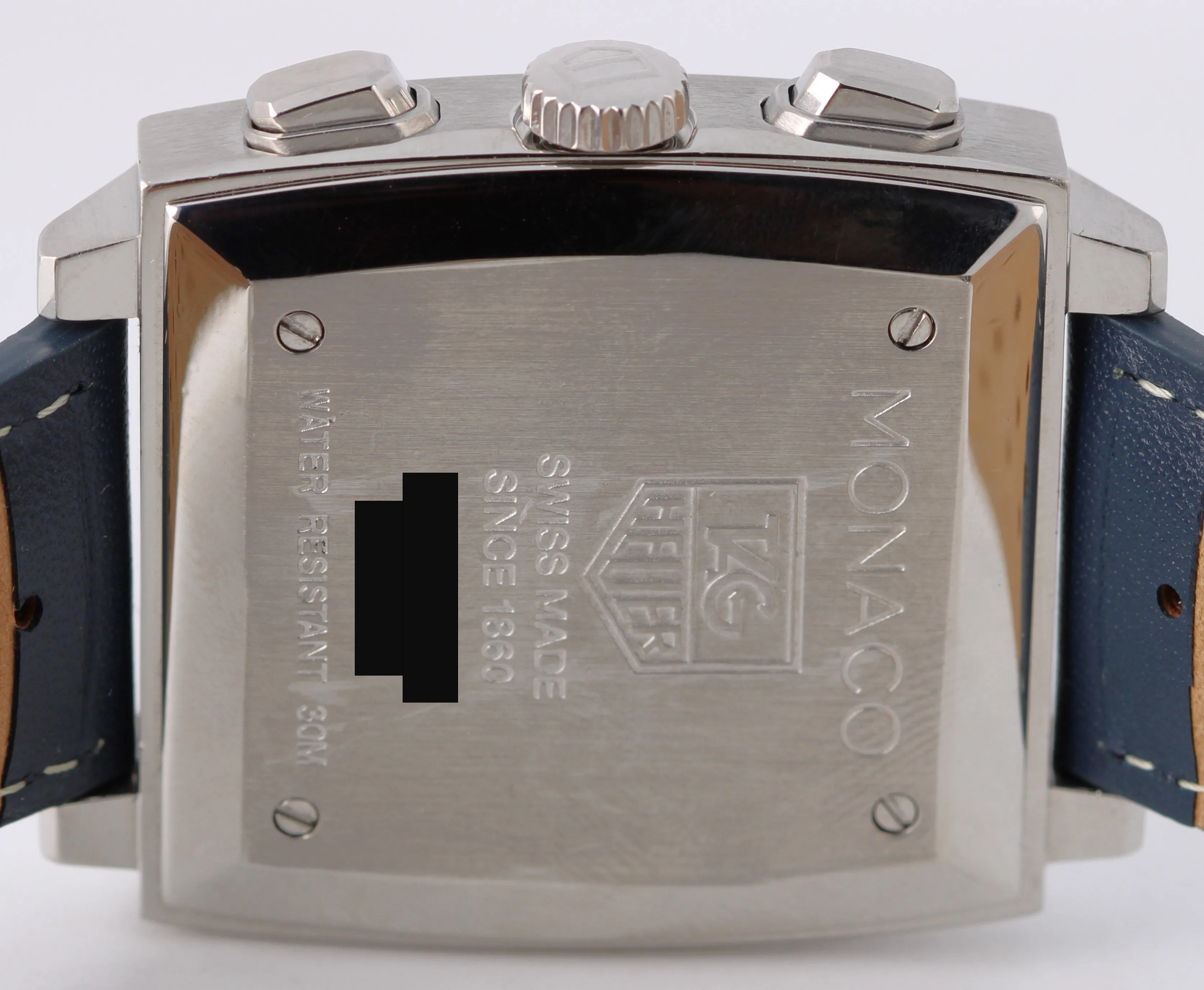 Tag Heuer Monaco Steve McQueen Chronograph Steel Blue 38mm CW2113-0 Watch