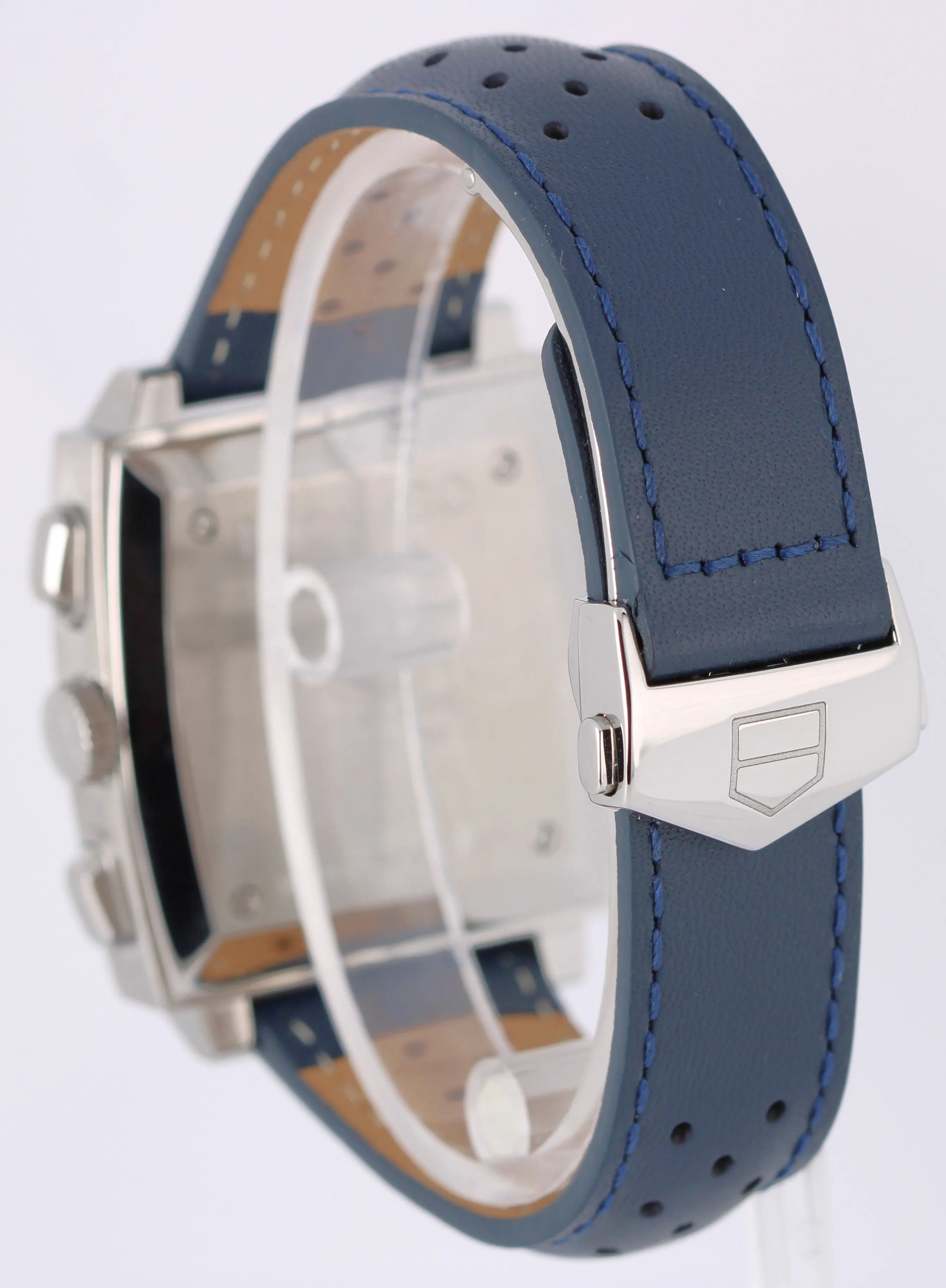 Tag Heuer Monaco Steve McQueen Chronograph Steel Blue 38mm CW2113-0 Watch