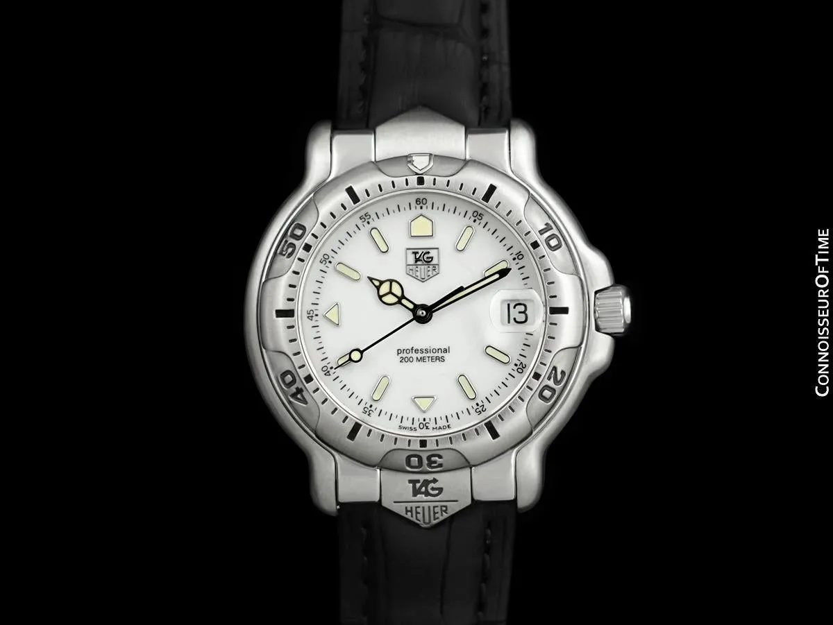 TAG Heuer Professional 6000 Mens Full Size Divers Watch - Stainless Steel - WH1111