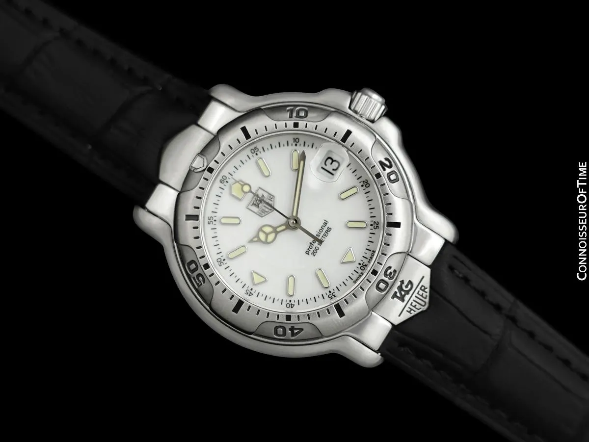 TAG Heuer Professional 6000 Mens Full Size Divers Watch - Stainless Steel - WH1111