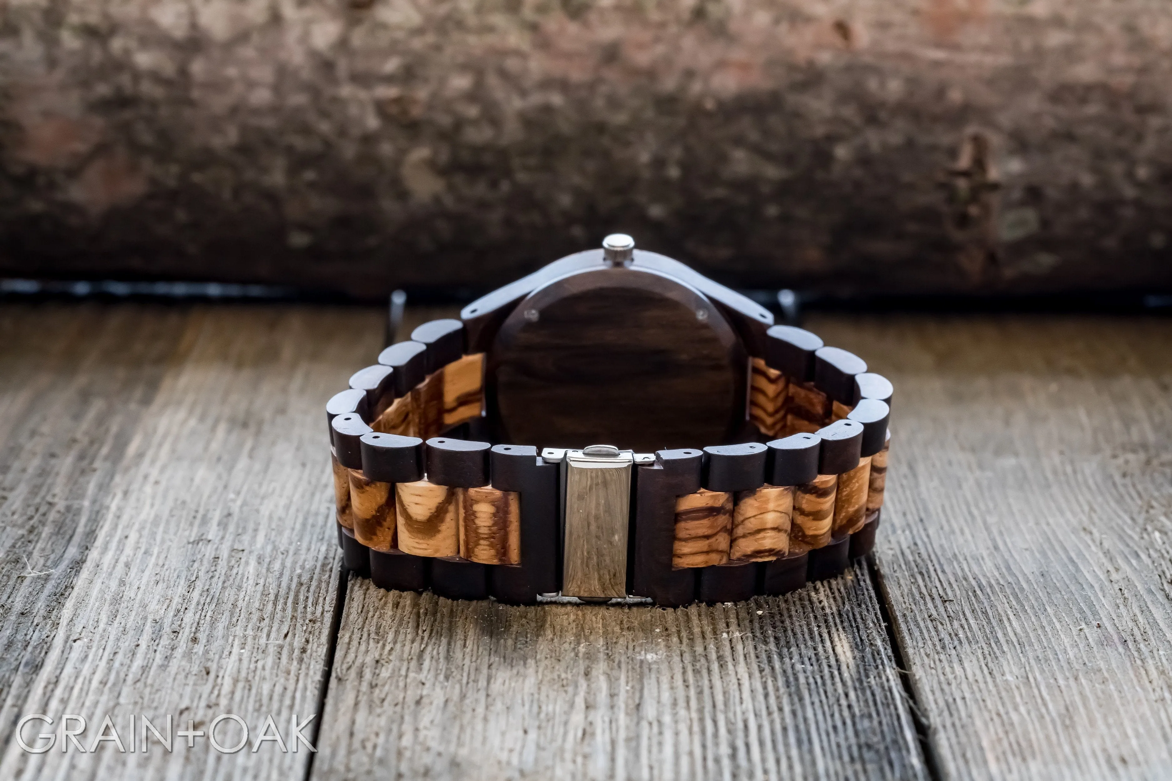 The Ridge Zebrawood   Ebony | Set of 7
