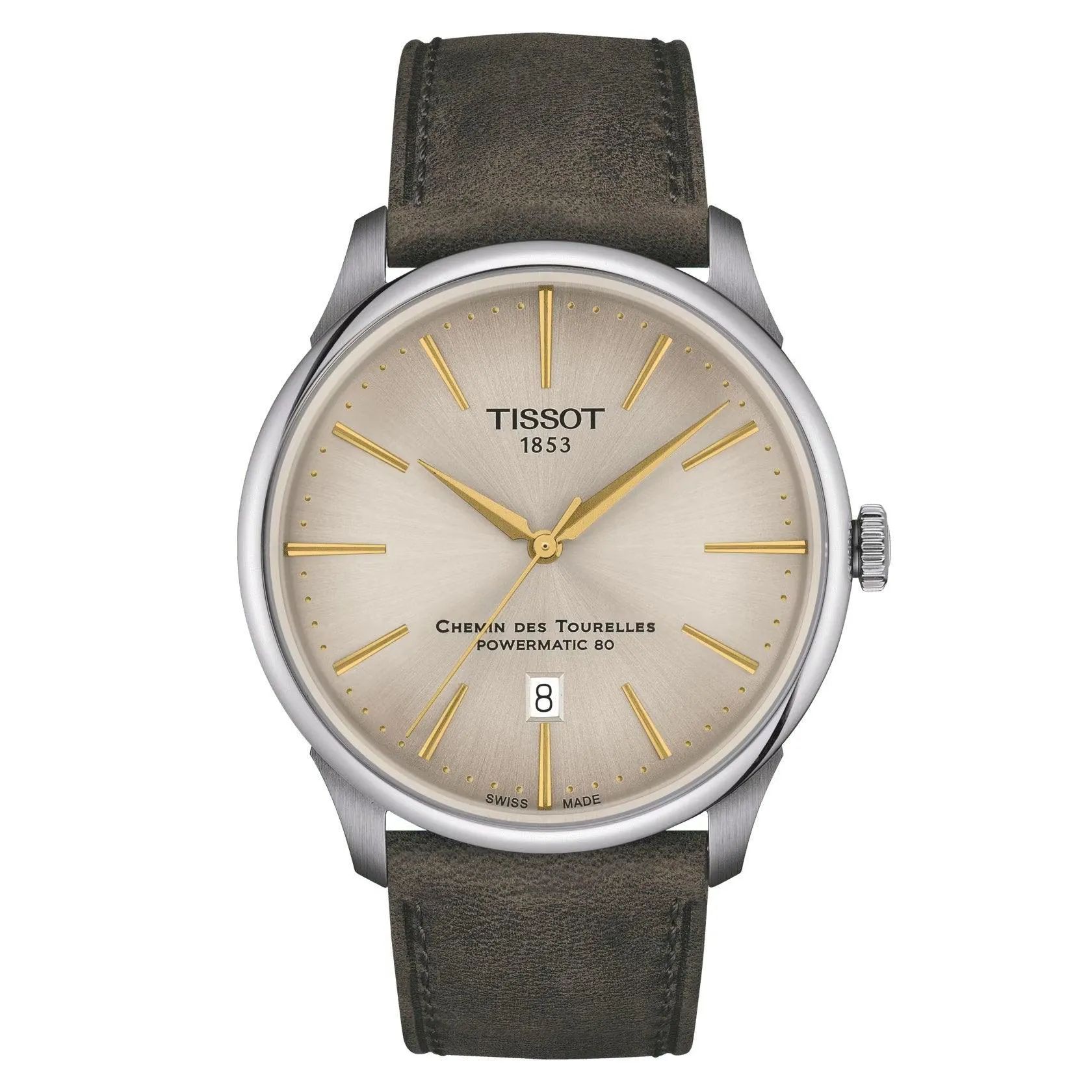 Tissot Chemin des Tourelles Powermatic 80 42 mm Automatic Men's Watch T1394071626100