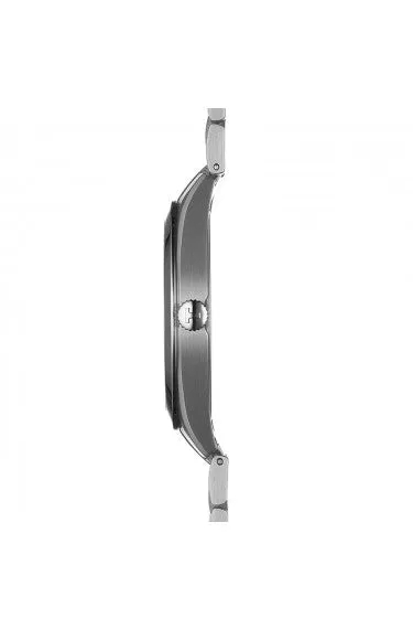 Tissot Gentleman Mens Stainless Steel Black Dial Watch