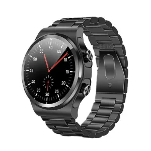 TWS Wireless Headset Bluetooth Call Weather Tracker  2 in 1 smart watch