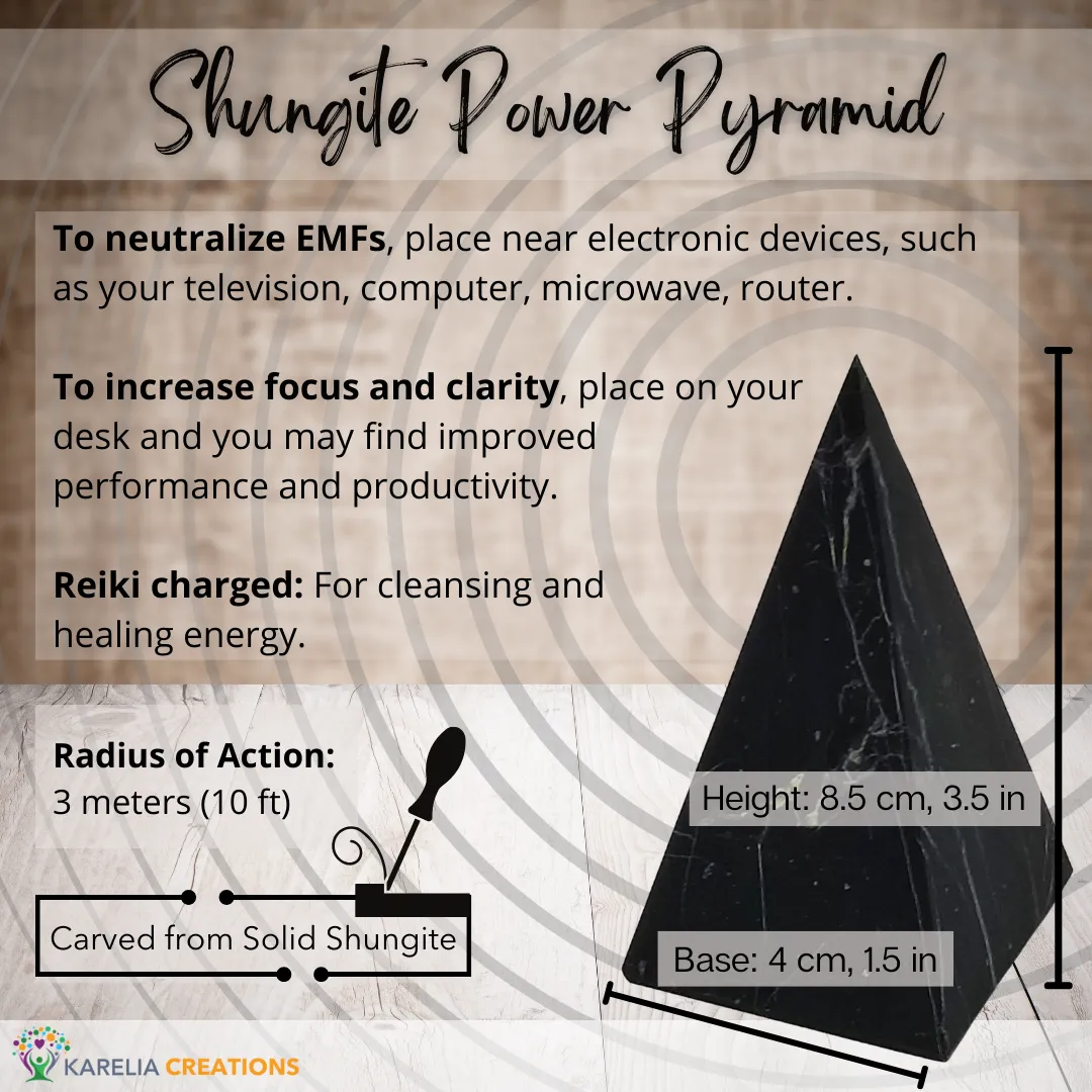 Ultimate EMF Protection Bundle | Top 4 Shungite Best Sellers in One Bundle