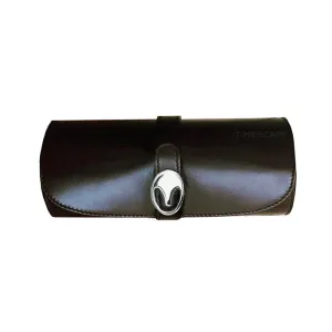 Underwood (London) - Medium Watch Storage Roll in Black Leather