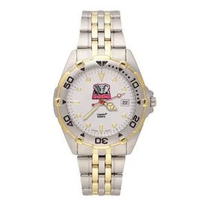 UNIV OF ALABAMA NEW ELE MAN'S ALL-STAR BRACELET WATCH