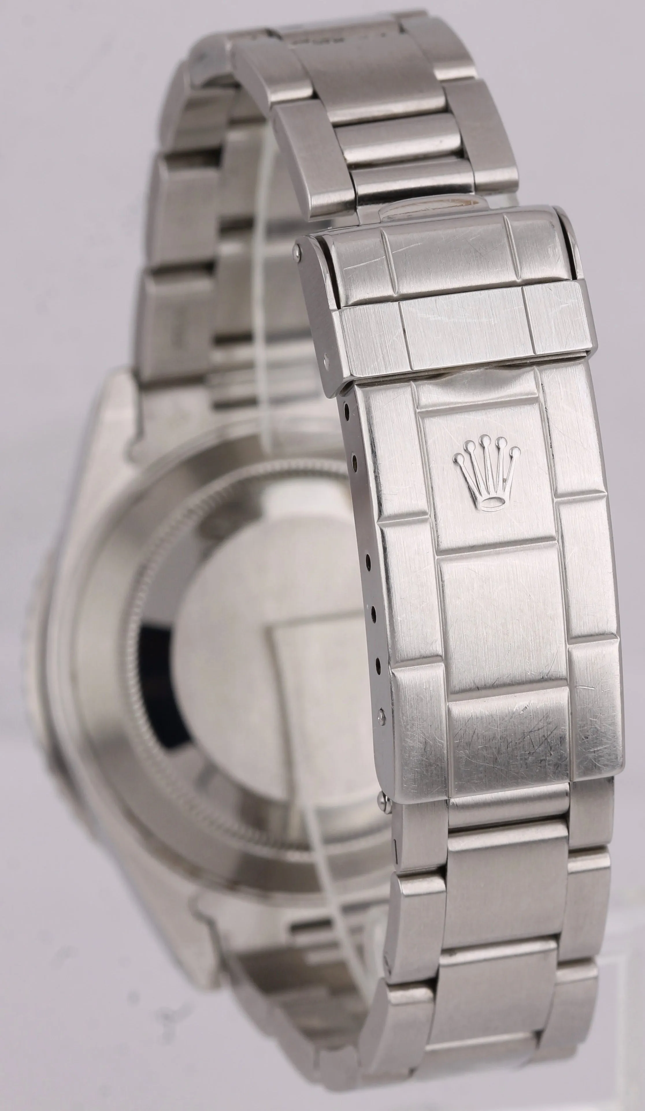 UNPOLISHED 1996 Rolex Submariner Date Stainless Steel 40mm Dive Watch 16610 B P