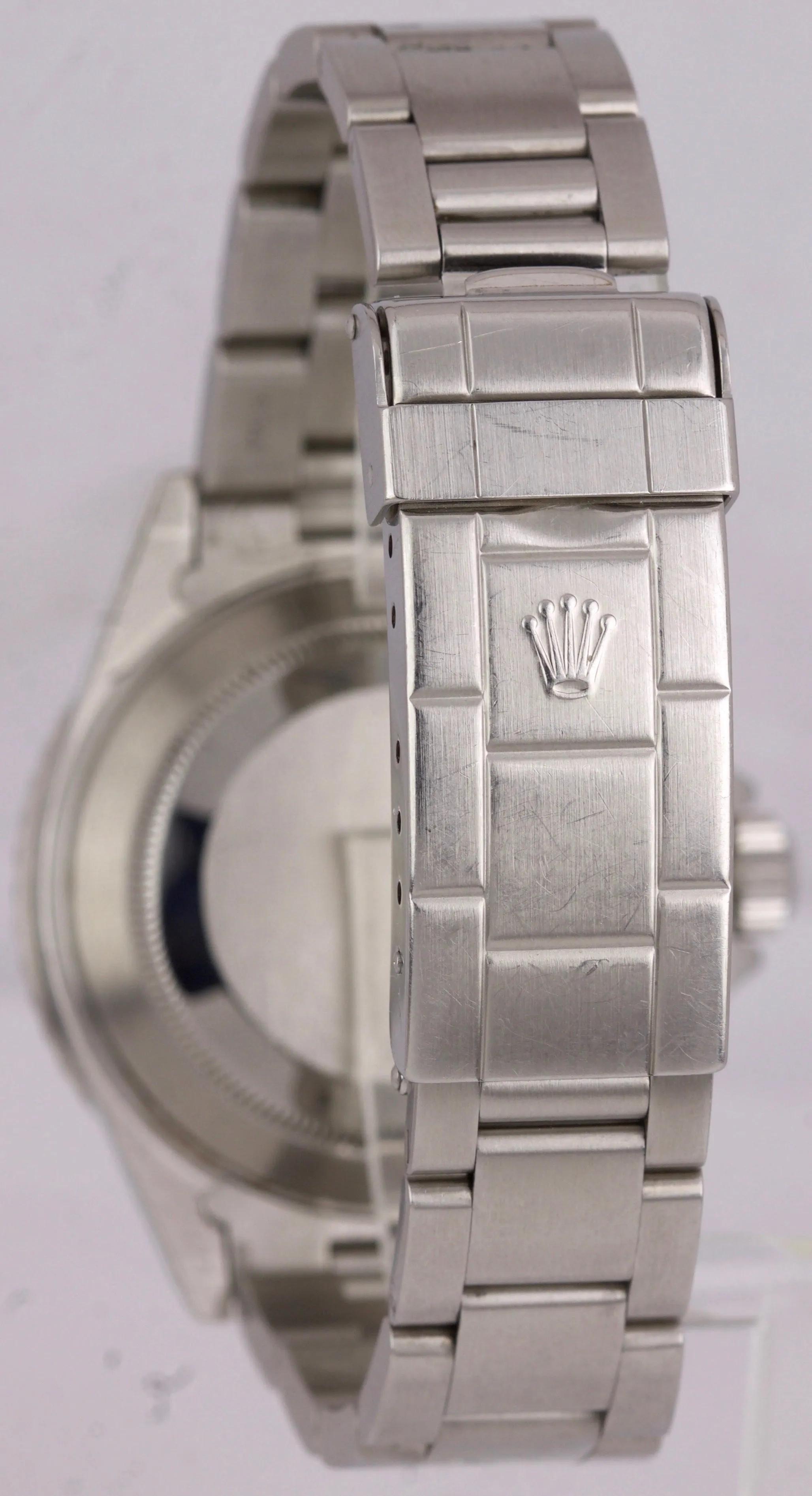 UNPOLISHED 1996 Rolex Submariner Date Stainless Steel 40mm Dive Watch 16610 B P