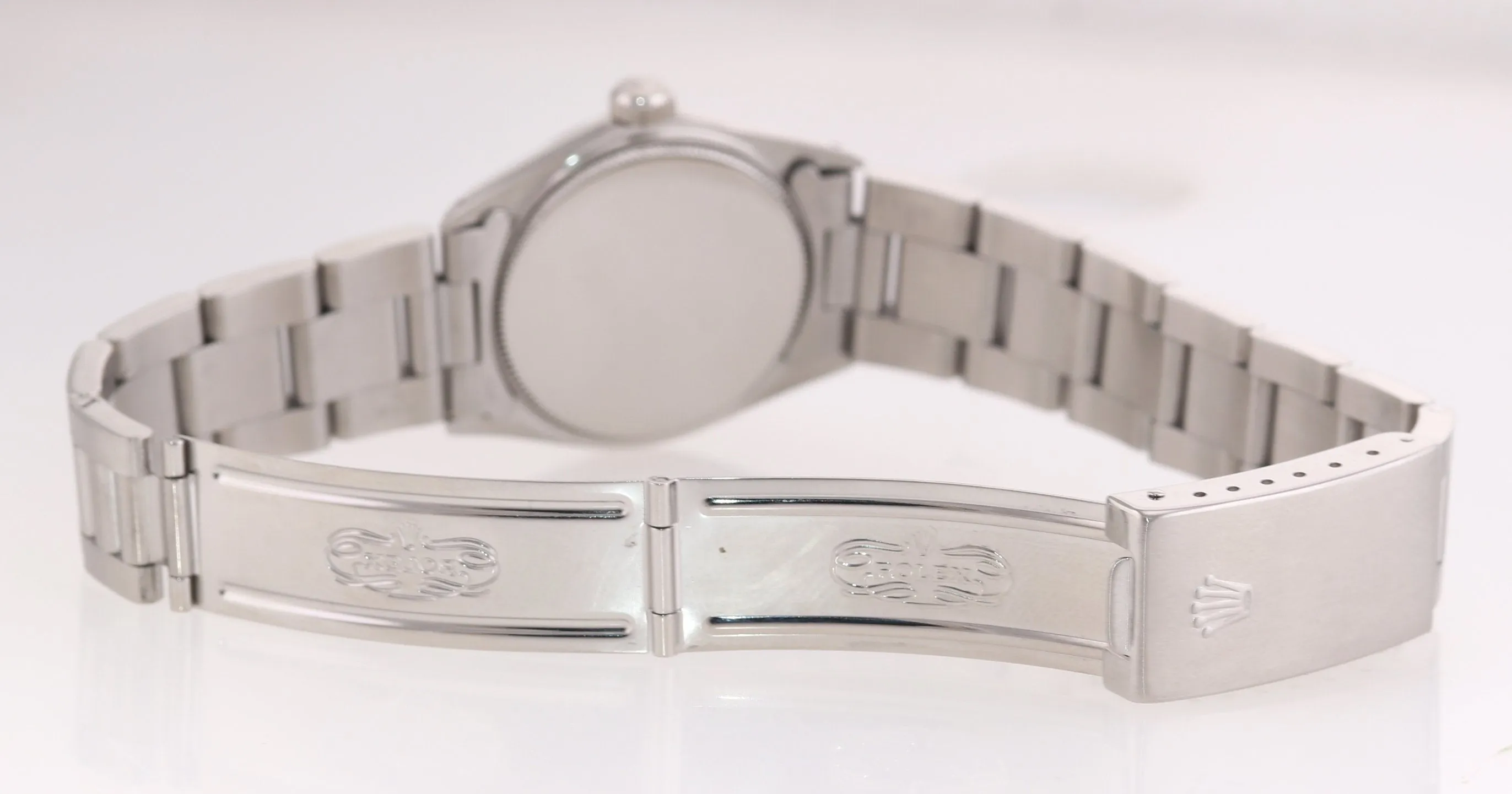 Vintage 1965 Rolex Oyster Precision 30mm Silver Dial Steel 6430 SpeedKing Watch
