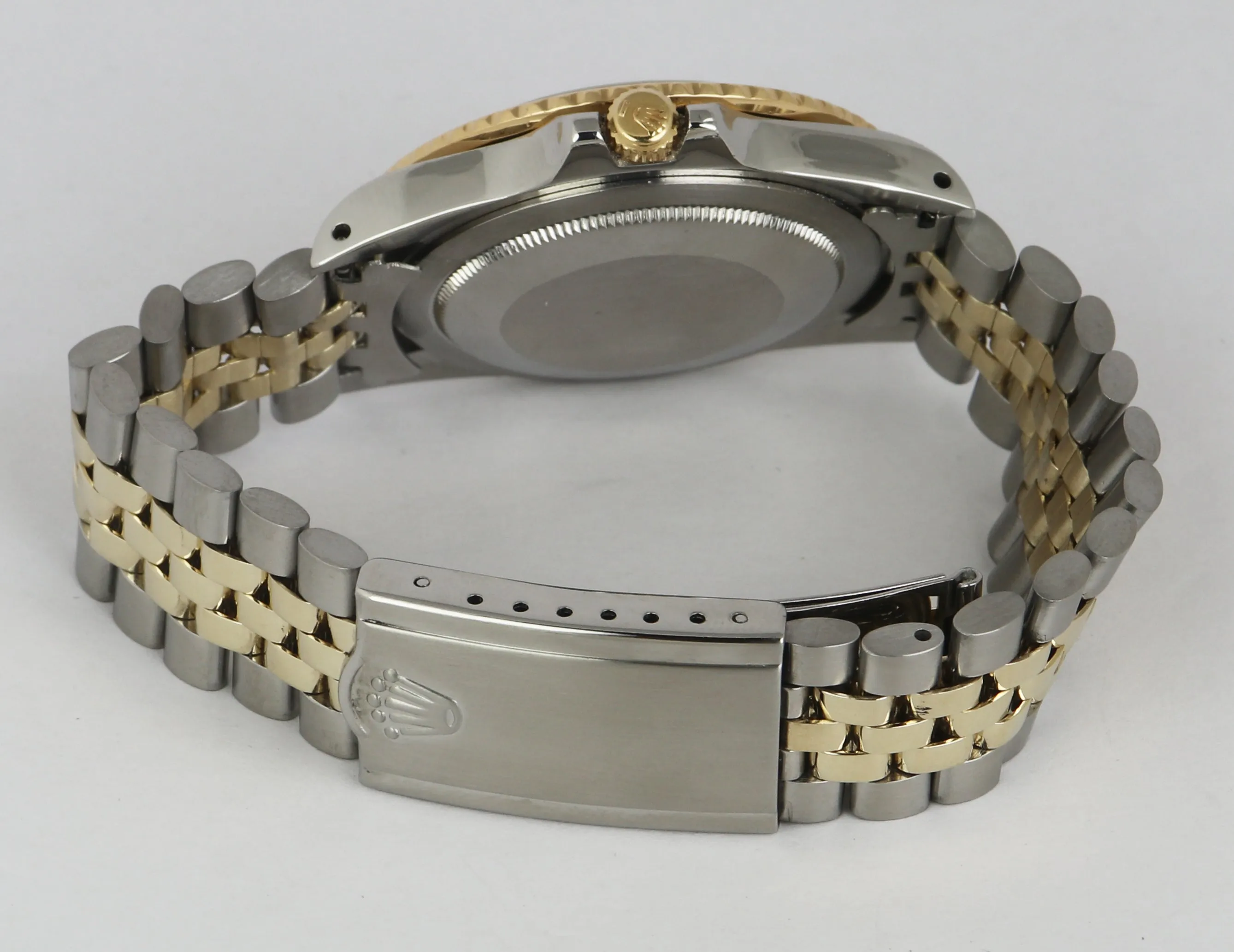 Vintage 1983 Rolex GMT-Master 16753 Brown Nipple Two-Tone Gold Jubilee 40mm