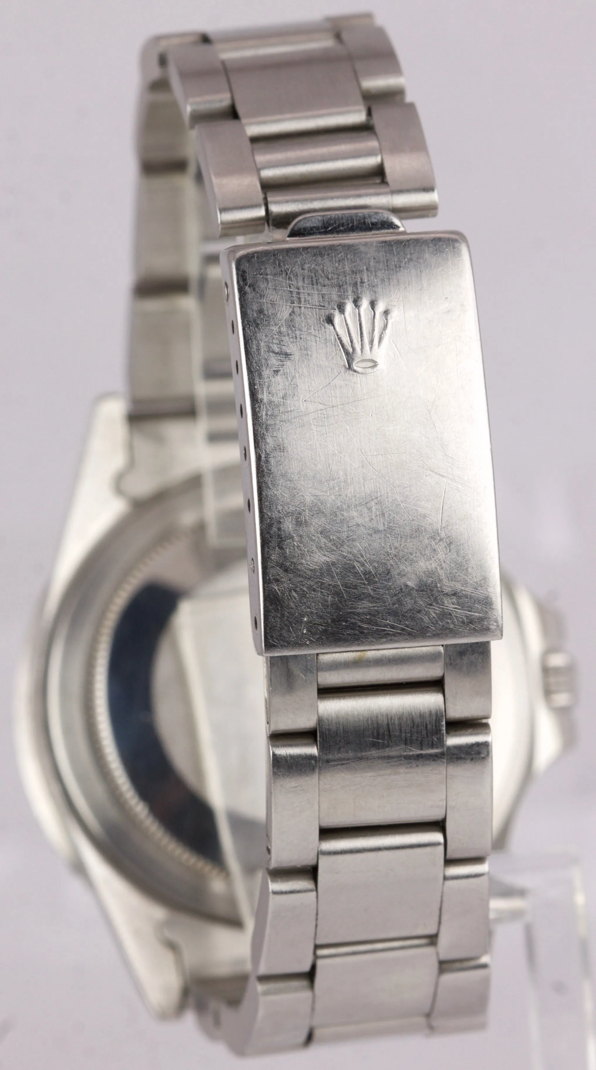 Vintage 1984 Rolex GMT-Master Pepsi 16750 SPIDER DIAL Stainless Black 40mm Watch