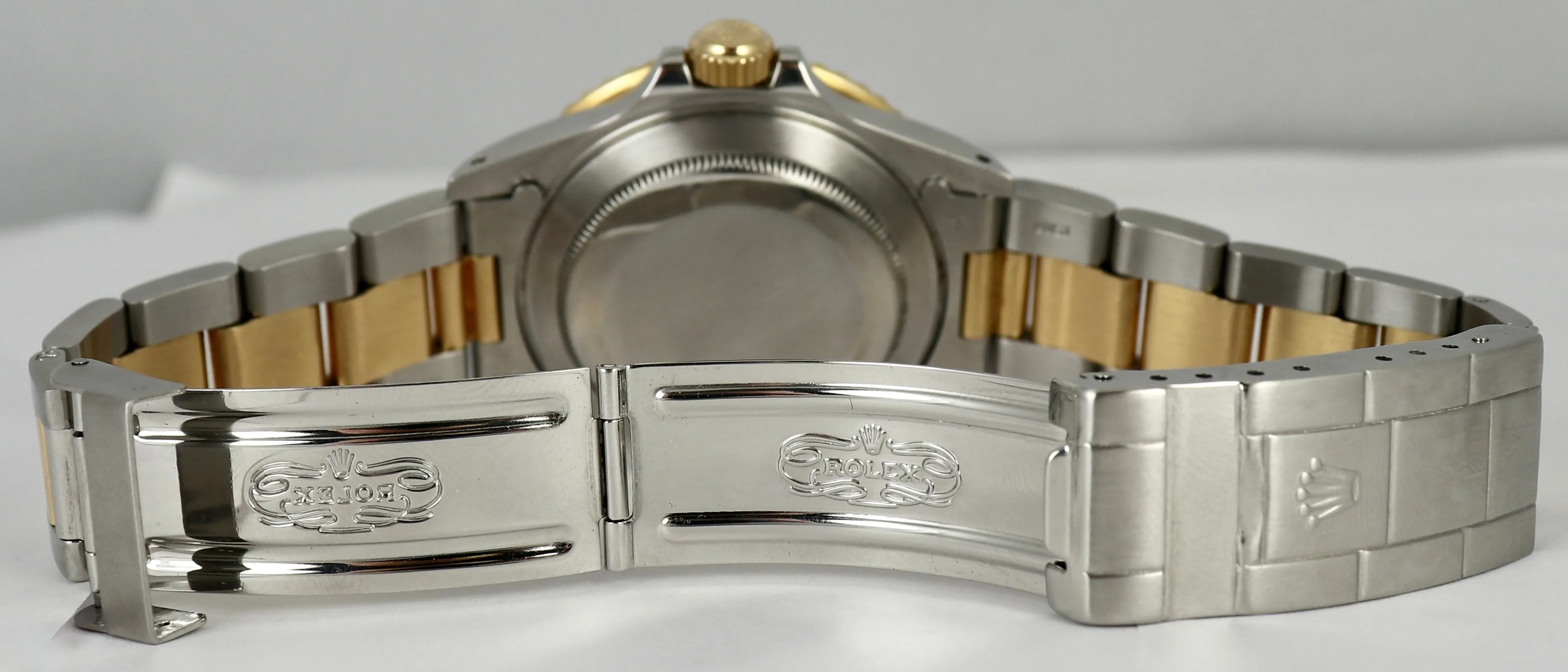 Vintage 1987 Rolex Submariner 16803 Two-Tone 18K Gold Stainless Blue 40mm Dive