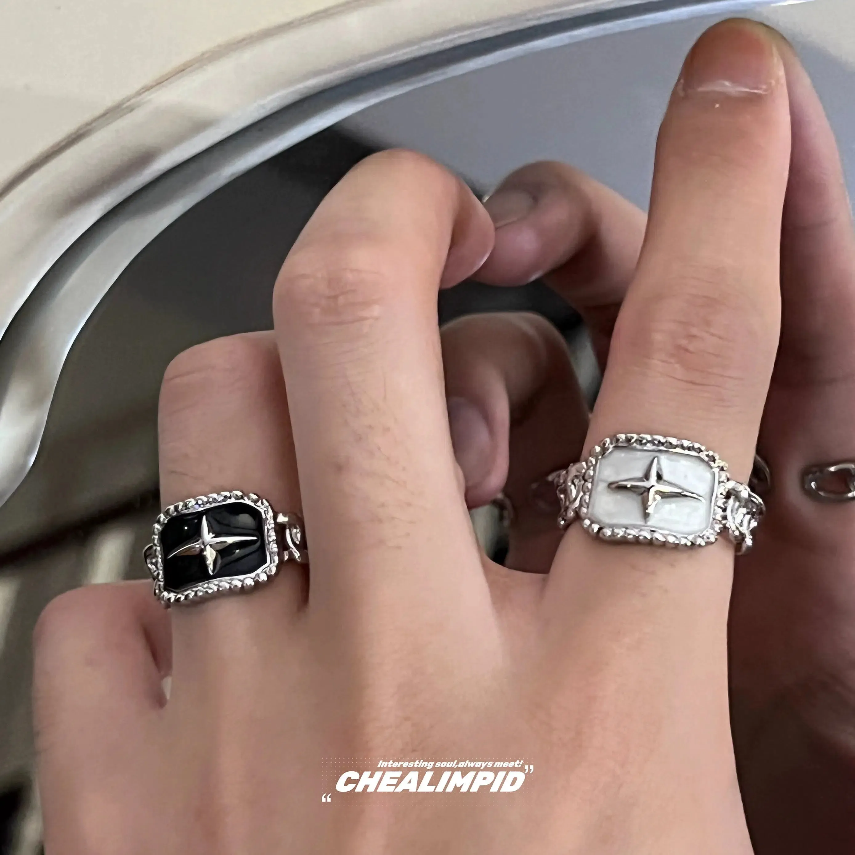 Vintage Style Cross Ring