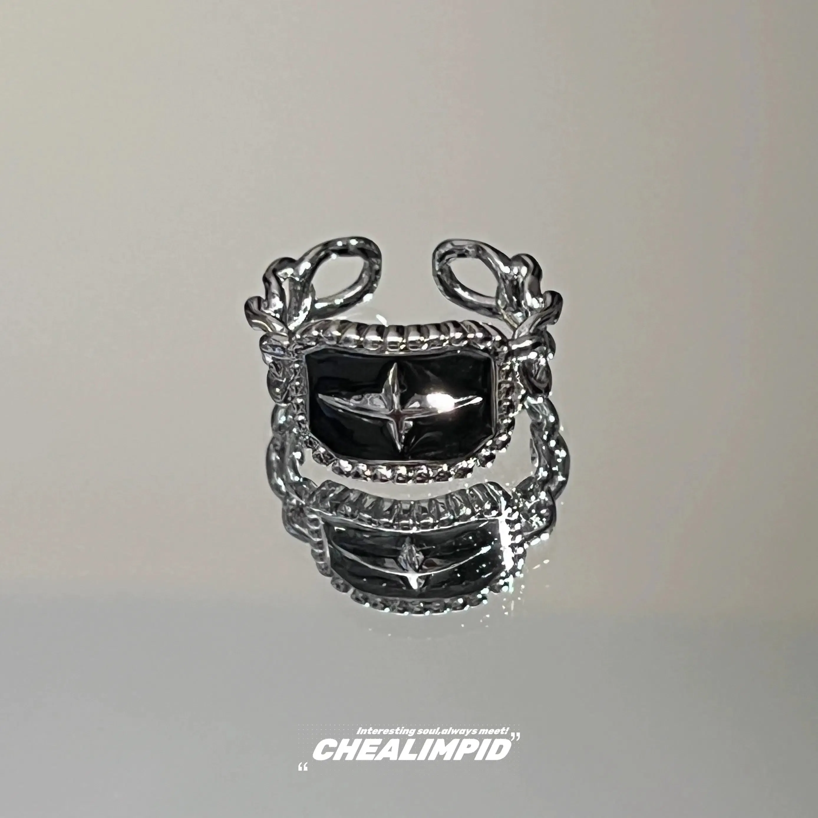 Vintage Style Cross Ring