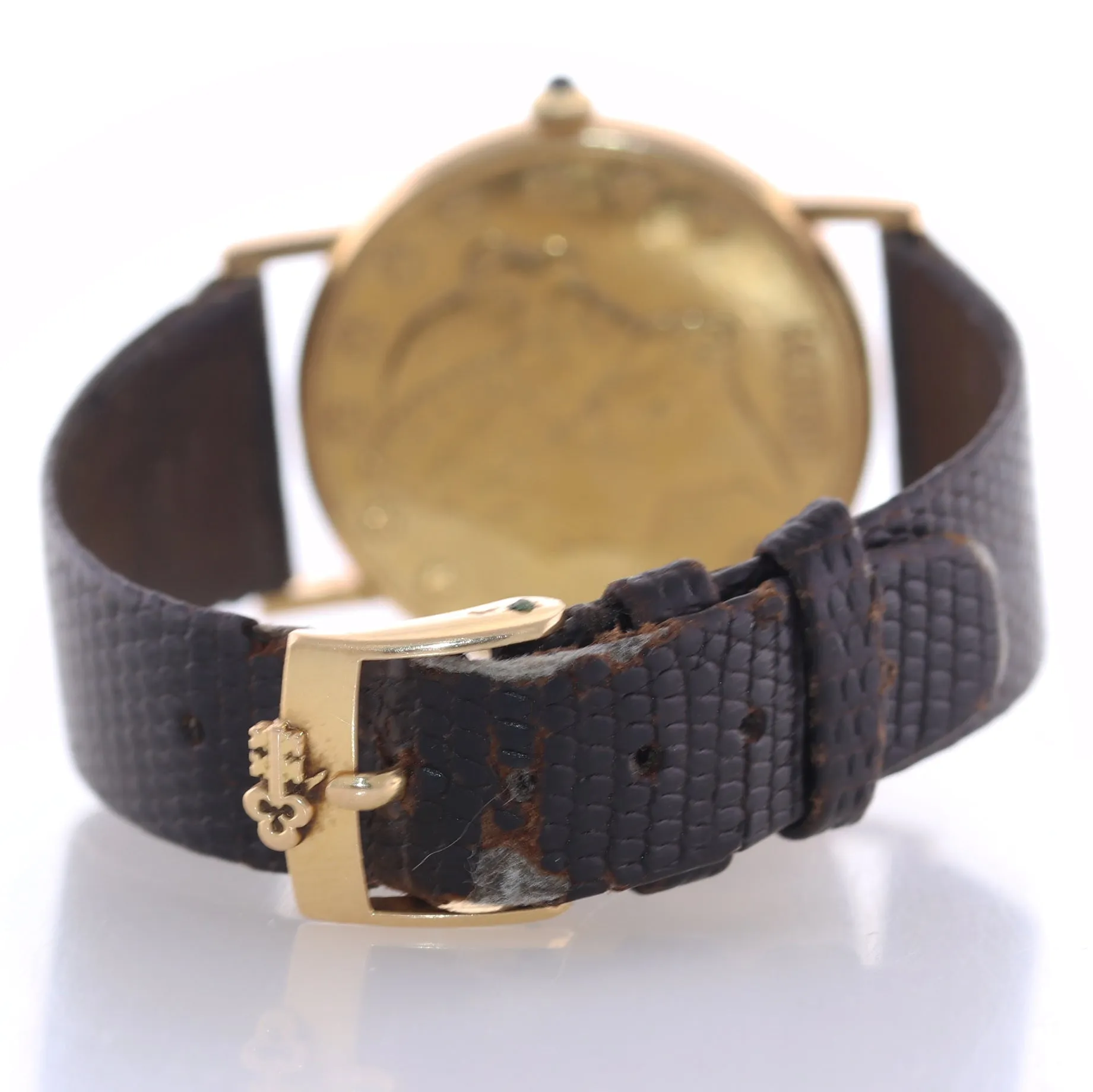 VTG Corum $20 American Eagle 22k Yellow Gold Coin 18k 35mm Manual Wind Watch