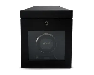 WOLF British Racing Single Watch Winder with Storage