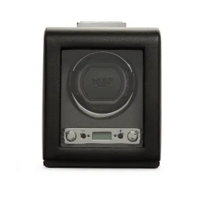 WOLF Single Watch Winder with Cover 2.7
