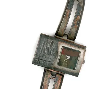 Women's Large Watch with Multi Color Dial