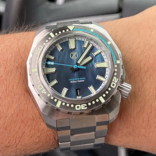 Zelos Hammerhead 3 Steel Mother-of-Pearl (Blue&nbsp;LE)