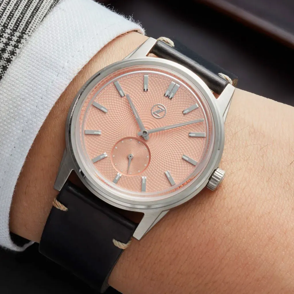Zelos Nova Salmon - Swiss&nbsp;ETA&nbsp;7001 Top&nbsp;Grade&nbsp;Mvmt LE